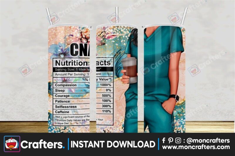 cna-nutrition-facts-tumbler-20oz-wrap