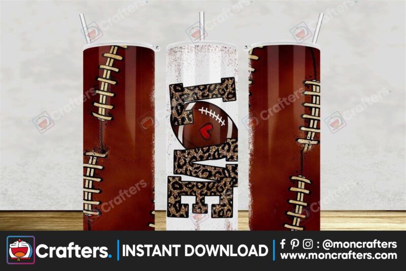 love-football-tumbler-20oz