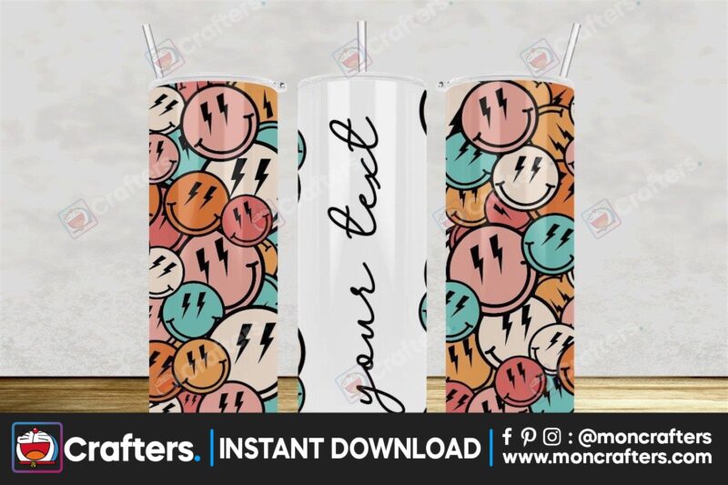 smiley-face-retro-your-text-tumbler-png