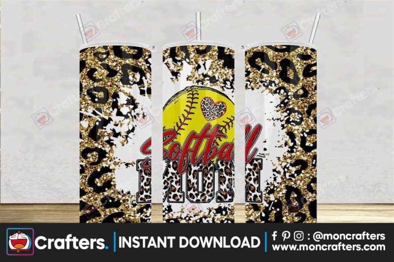 cheetah-leopard-softball-mom-tumbler
