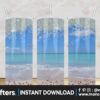 tumbler-glitter-beach-wrap