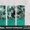20oz-turquoise-glitter-cowhide-leopard