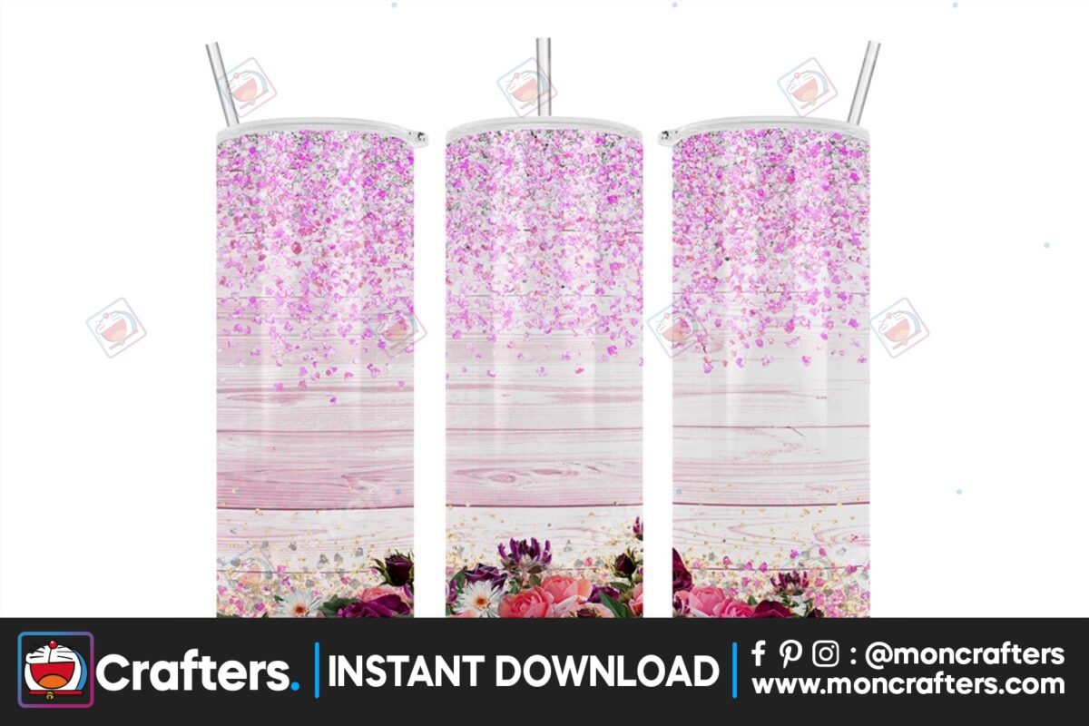 flower-floral-rustic-wood-20oz-tumbler