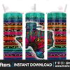 tumbler-sublimation-texas-serape-leopard