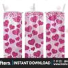 valentine-pink-heart-glitter-tumbler