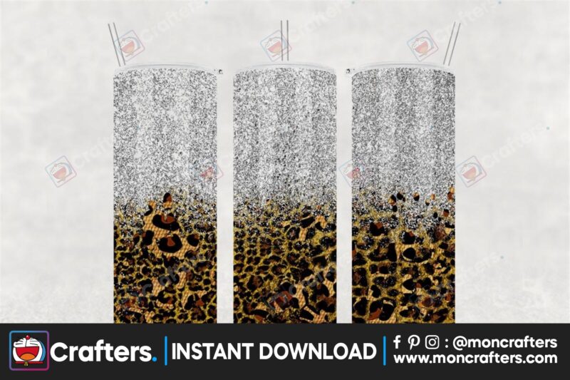 gold-glitter-cheetah-leopard-tumbler