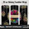 tumbler-sublimation-tie-dye-sunflower