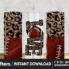 love-football-glitter-leopard-tumbler