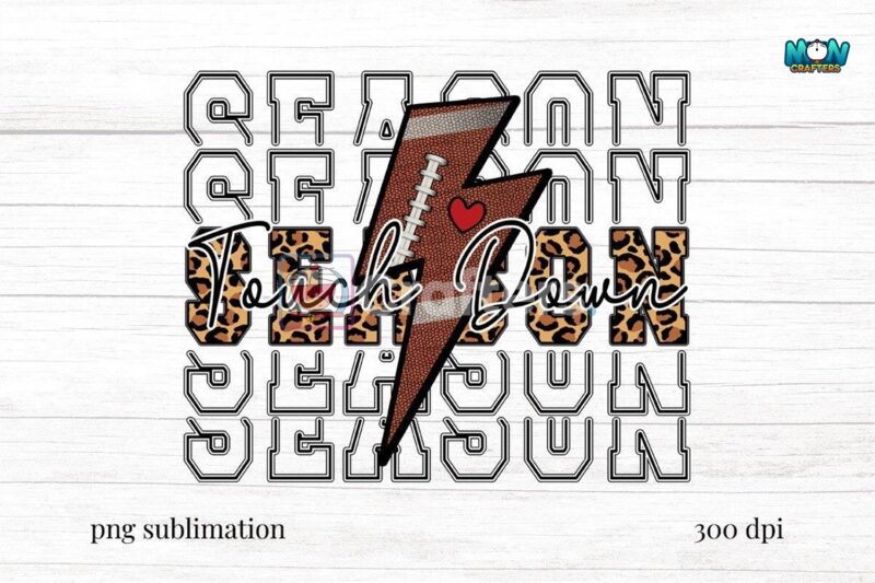 touchdown-season-lightning-bolt-png