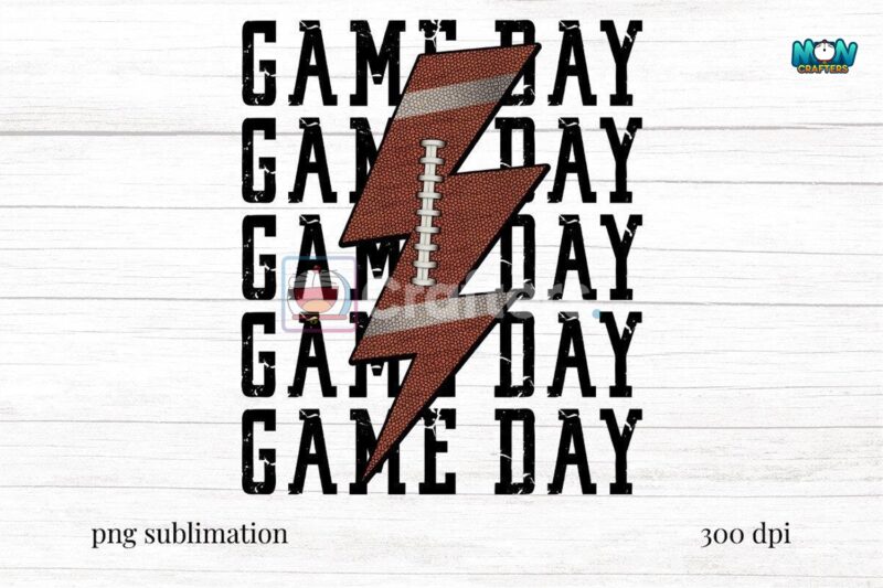 game-day-lightning-bolt-sublimation-png