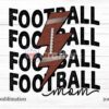football-mom-sublimation-lightning-bolt