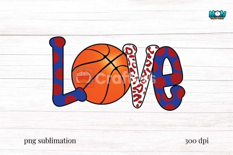 love-basketball-leopard-sublimation