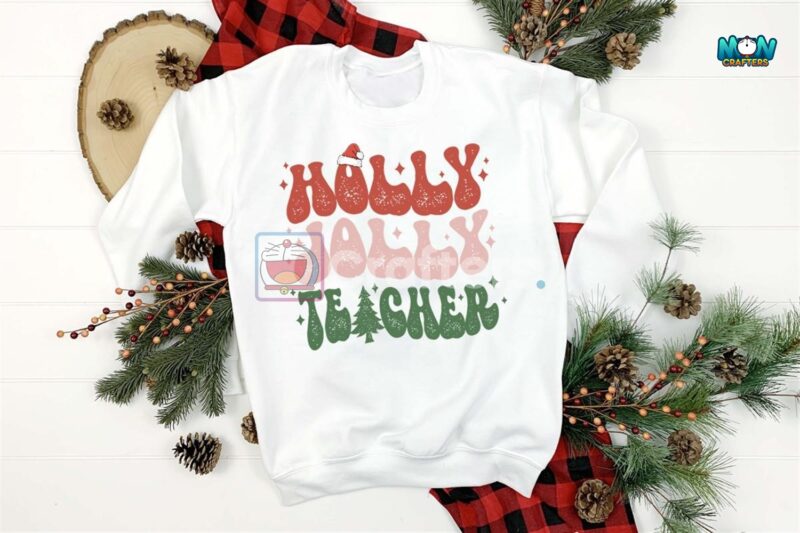 holly-jolly-teacher-retro-christmas