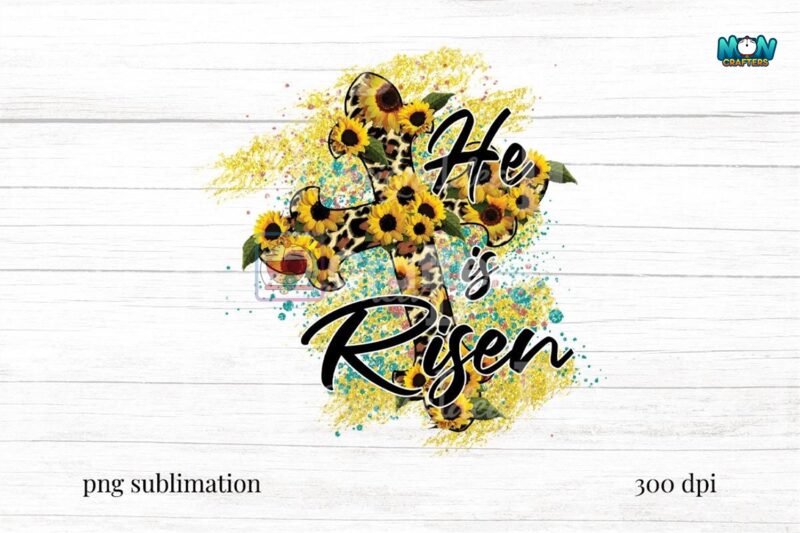 he-is-risen-cross-leopard-sunflower