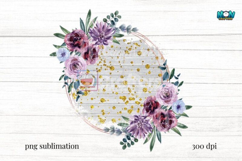 wreath-white-rustic-wood-flower-glitter