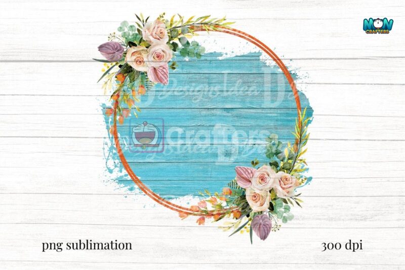 wreath-seafome-rustic-wood-flower