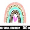 rainbow-pink-glitter-sublimation-png