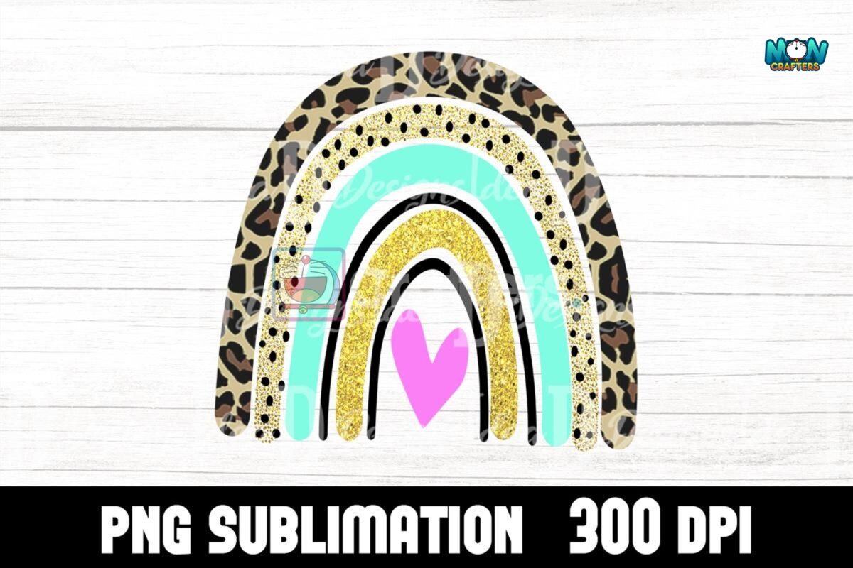 rainbow-leopard-sublitmation-png