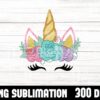 pretty-unicorn-face-sublimation-png