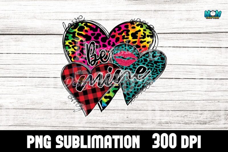 colorful-be-mine-sublimation-png