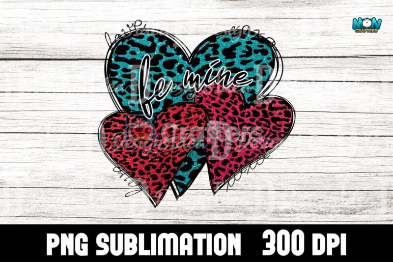 heart-be-mine-glitter-sublimation-png