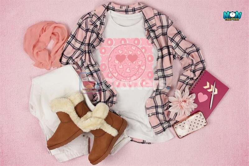 valentine-day-smiley-leopard-heart-retro