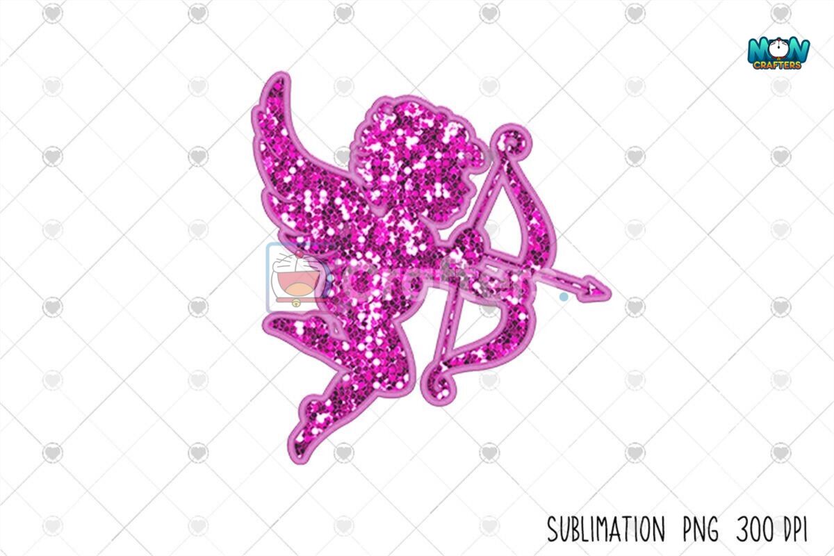 valentines-cupid-faux-sequn-glitter