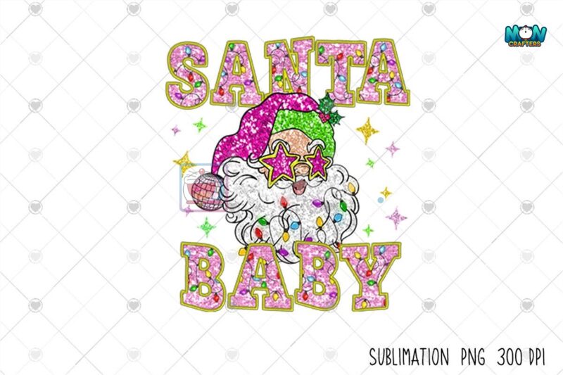 christmas-fuax-sequin-santa-baby