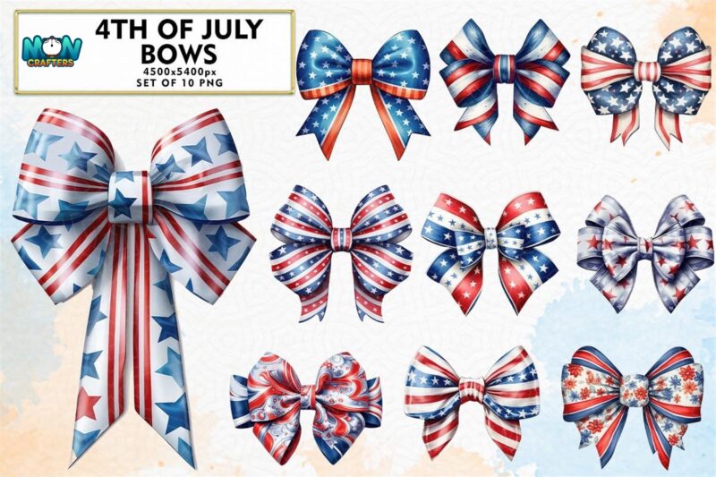 4th-of-july-bows-bundle-sublimation