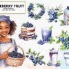 blueberry-collection-sublimation-clipart