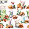 christmas-cookies-and-milk-sublimation