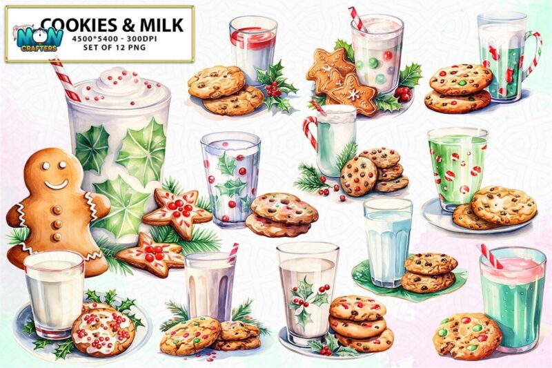 christmas-cookies-and-milk-sublimation