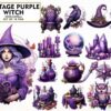 vintage-purple-witch-sublimation-clipart