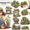 gardening-sets-sublimation-clipart