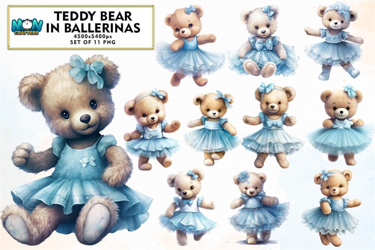 teddy-bear-in-ballerinas-sublimation