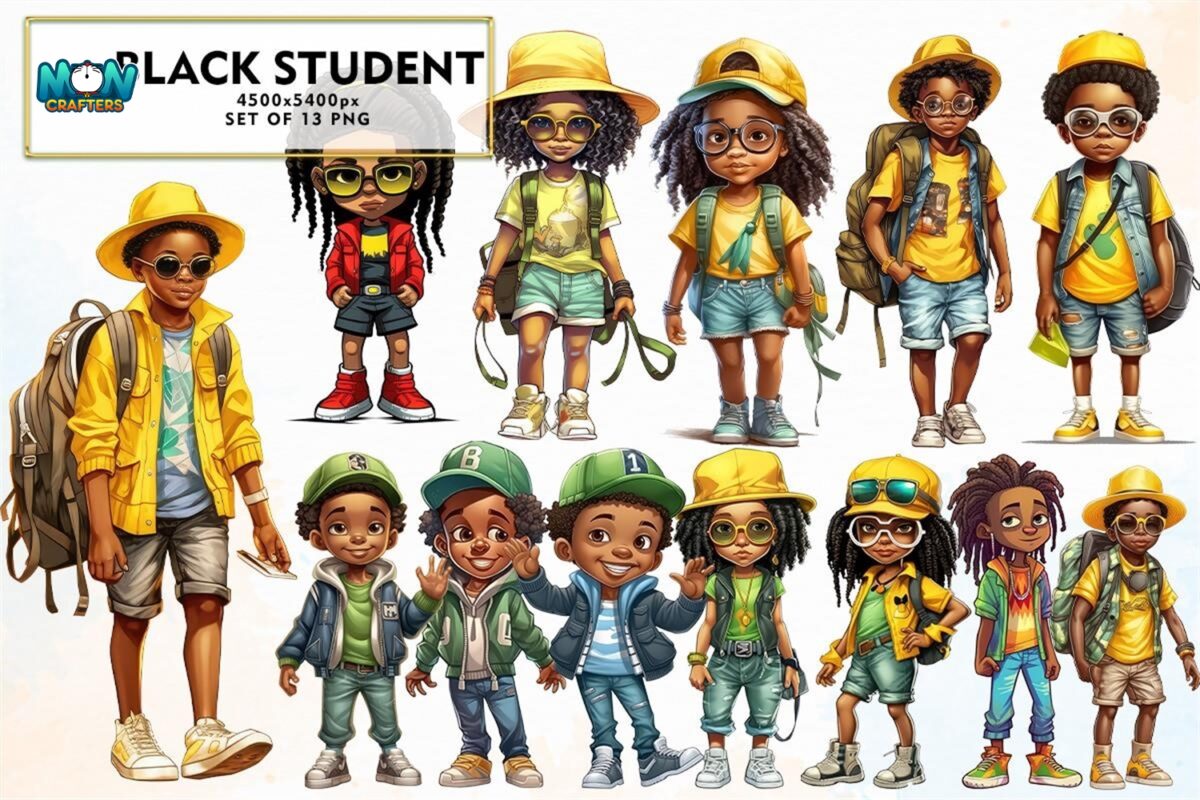 cute-black-baby-with-backpack-clipart