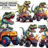 dinosaur-riding-monster-truck-clipart