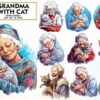 grandma-with-cat-watercolor-sublimation