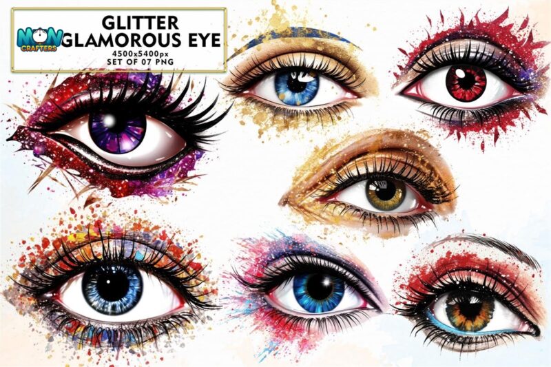 glitter-glamorous-eye-watercolor-clipart