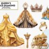 queens-gold-diamond-sublimation-clipart