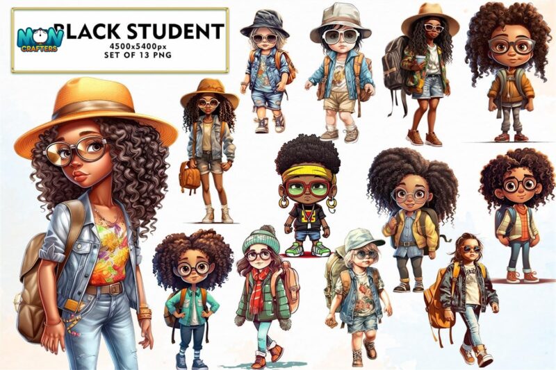 cute-black-baby-with-backpack-clipart