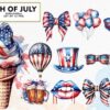 4th-of-july-bundle-sublimation-clipart
