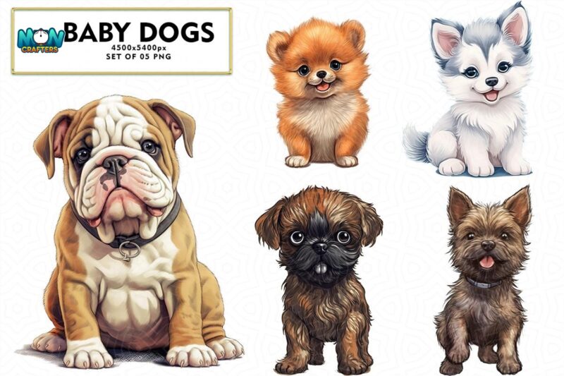 baby-dogs-watercolor-sublimation-clipart