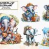 wanderlust-elephant-sublimation-clipart