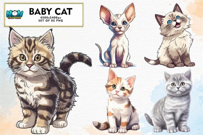 baby-cat-watercolor-sublimation-clipart