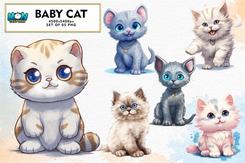 baby-cat-watercolor-sublimation-clipart