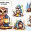 camping-owl-sublimation-clipart
