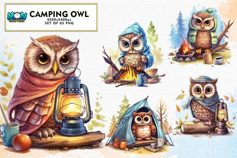 camping-owl-sublimation-clipart