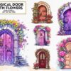 magical-door-with-flowers-sublimation
