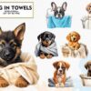 dog-in-white-towels-sublimation-clipart